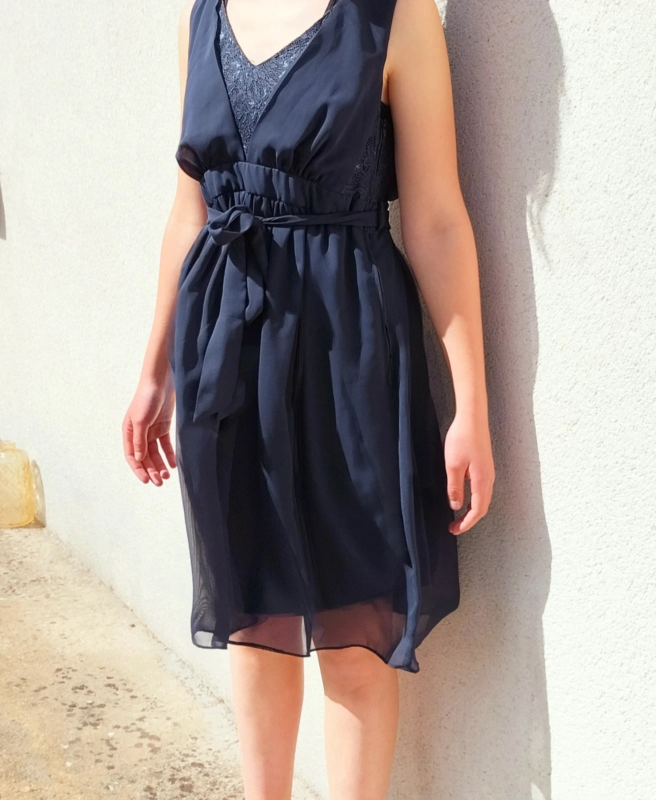 Robe bleu marine – photo 2